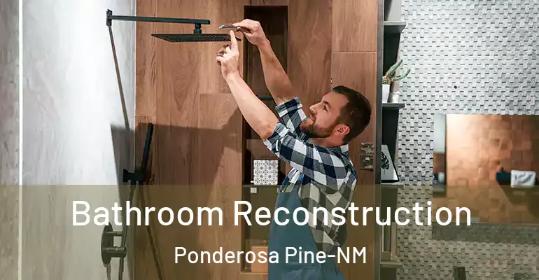 inner Bathroom imggen Bathroom Reconstruction Ponderosa Pine-NM