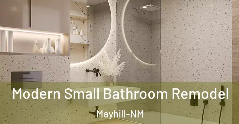 inner Bathroom imggen Modern Small Bathroom Remodel Mayhill-NM